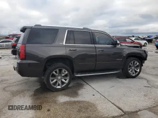 2016 Chevrolet Tahoe LTZ with VIN 1GNSCCKC4GR189046, listed as a Copart auction lot 55443015 with Not provided miles and Salvage title. Bid and sale history available at DreamBid. Image 3.