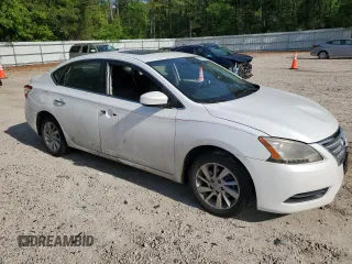 2015 Nissan Sentra S with VIN 3N1AB7AP7FY304947, listed as a Copart auction lot 54135715 with 115,716 mi miles and Clean Title. Bid and sale history available at carsss.com. Image 4.