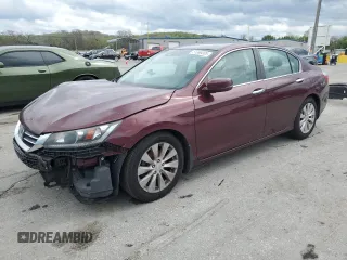 2013 Honda Accord Sdn EX-L with VIN 1HGCR2F82DA241300, listed as a Copart auction lot 51380305 with 239,284 mi miles and Salvage Title. Bid and sale history available at carsss.com. Image 1.