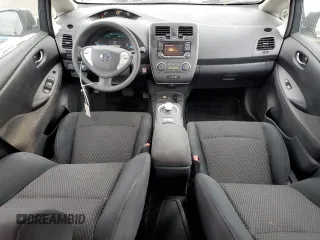 2017 Nissan LEAF SL with VIN 1N4BZ0CP7HC303445, listed as a Copart auction lot 76774883 with 44,730 mi miles. Bid and sale history available at carsss.com. Image 8.