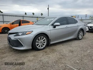 2023 Toyota Camry LE with VIN 4T1C11AKXPU083466, listed as a Copart auction lot 52037625 with 35,865 mi miles and Salvage Title. Bid and sale history available at carsss.com. Image 1.