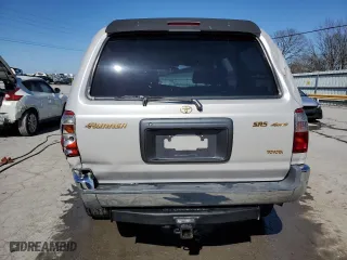 1999 Toyota 4Runner SR5 with VIN JT3HN86R5X0195777, listed as a Copart auction lot 48576725 with 191,187 mi miles and Salvage Title. Bid and sale history available at carsss.com. Image 6.