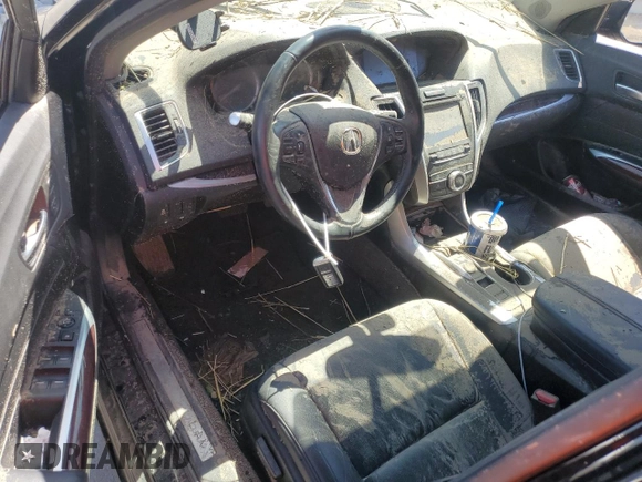 2016 Acura TLX V6 with VIN 19UUB2F37GA000270, listed as a Copart auction lot 52340855 with Not provided miles and Salvage title. Bid and sale history available at DreamBid. Image 8.