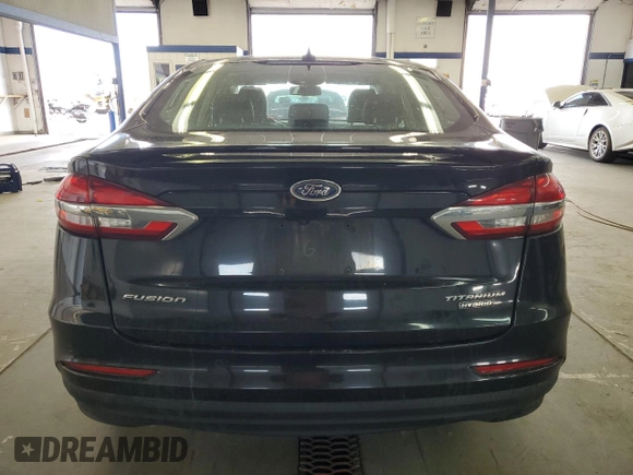 2020 Ford Fusion Titanium with VIN 3FA6P0RUXLR182408, listed as a Copart auction lot 56897105 with 100,021 mi miles and Salvage title. Bid and sale history available at DreamBid. Image 6.