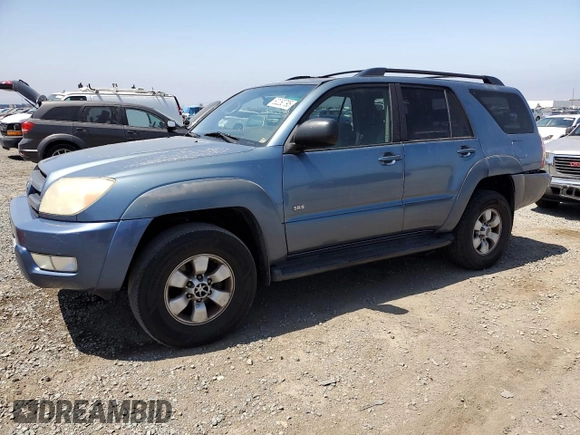 2004 Toyota 4Runner SR5 с VIN JTEZU14RX48010628, выставлен на аукционе Copart как лот 60250795 с пробегом 346 581 миль миль и Списание • Salvage title. История ставок и продаж доступна на DreamBid. Изображение 1.