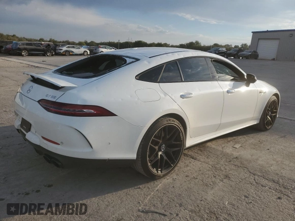 2022 Mercedes-Benz AMG GT 53 с VIN W1K7X6BB6NA045494, выставлен на аукционе Copart как лот 75051354 с пробегом 26 648 миль миль и Чистый • Clean title. История ставок и продаж доступна на DreamBid. Изображение 3.