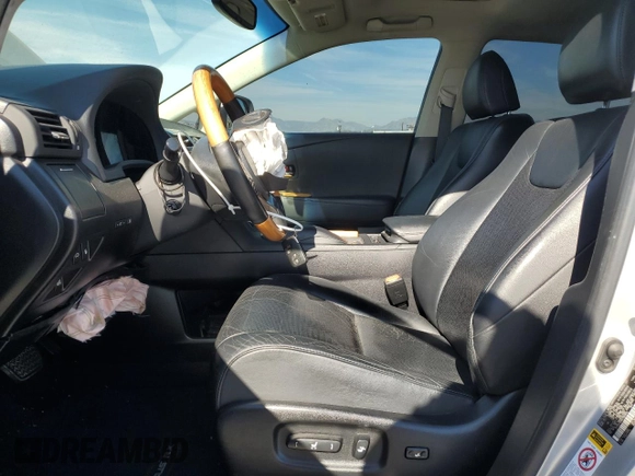 2015 Lexus RX 450h with VIN 2T2ZB1BA6FC002813, listed as a Copart auction lot 50337565 with 107,365 mi miles and Salvage Title. Bid and sale history available at DreamBid. Image 7.