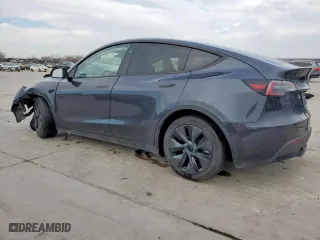 2024 Tesla Model Y Long Range with VIN 7SAYGDEE8RA304900, listed as a Copart auction lot 48895085 with 14,766 mi miles and Salvage Title. Bid and sale history available at carsss.com. Image 2.
