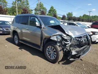 2021 Lexus GX 460 Premium with VIN JTJAM7BX6M5274370, listed as a Copart auction lot 62025665 with 56,291 mi miles and Salvage title. Bid and sale history available at DreamBid. Image 4.