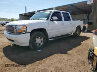 2006 GMC Sierra Denali z VIN 2GTEK63N061205356, wystawiony jako Copart lot #56574855 z przebiegiem Nie podano mil oraz Tytuł czysty. Historia ofert i sprzedaży dostępna na DreamBid. Obrazek 1.