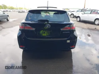 2011 Lexus CT 200h with VIN JTHKD5BH2B2031222, listed as a IAAI auction lot 41551693 with 123,596 mi miles. Bid and sale history available at carsss.com. Image 17.