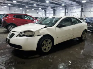 2007 Pontiac G6 G6 with VIN 1G2ZG58B074203404, listed as a Copart auction lot 56705115 with 154,379 mi miles and Salvage title. Bid and sale history available at DreamBid. Image 1.