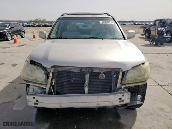 2002 Toyota Highlander with VIN JTEGF21A520070575, listed as a Copart auction lot 48307625 with 116,871 mi miles and Salvage Title. Bid and sale history available at carsss.com. Image 5.