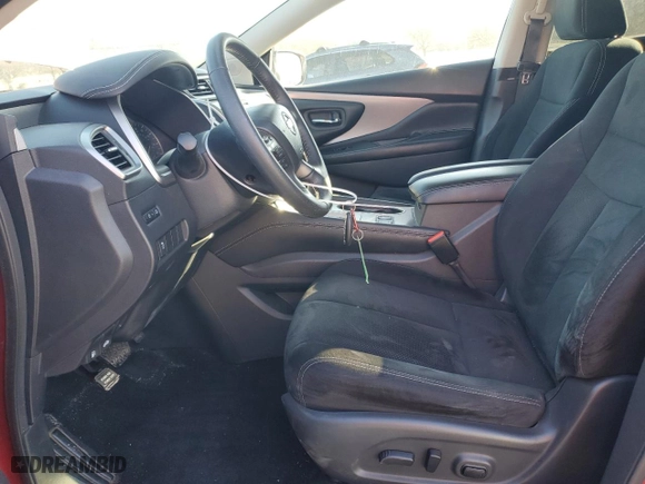 2019 Nissan Murano SV with VIN 5N1AZ2MJ7KN143019, listed as a Copart auction lot 43336285 with 63,473 mi miles and Salvage Title. Bid and sale history available at carsss.com. Image 7.