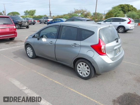 2014 Nissan Note S Plus with VIN 3N1CE2CPXEL397412, listed as a IAAI auction lot 42655342 with 101,308 mi miles and . Bid and sale history available at DreamBid. Image 3.