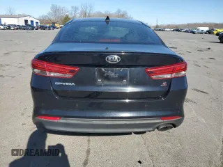 2018 Kia Optima LX with VIN 5XXGT4L34JG201662, listed as a Copart auction lot 48596285 with 136,859 mi miles and Salvage Title. Bid and sale history available at carsss.com. Image 6.