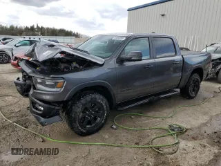 2023 Ram 1500 Rebel with VIN 1C6SRFLT8PN505098, listed as a Copart auction lot 50068065 with 52,379 mi miles and Salvage title. Bid and sale history available at DreamBid. Image 1.