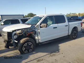 2023 Ford F-150 Lightning Pro с VIN 1FT6W1EV2PWG45369, выставлен на аукционе Copart как лот 50261085 с пробегом 42 227 миль миль и Списание • Salvage title. История ставок и продаж доступна на DreamBid. Изображение 1.