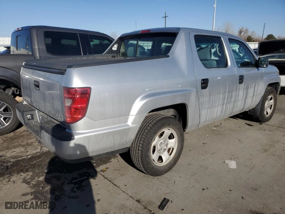 2010 Honda Ridgeline RT with VIN 5FPYK1F28AB008613, listed as a Copart auction lot 43267065 with 145,405 mi miles and Salvage Title. Bid and sale history available at carsss.com. Image 3.