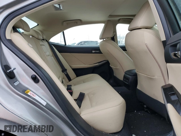 2015 Lexus IS 250 with VIN JTHCF1D27F5028966, listed as a Copart auction lot 44554245 with 79,385 mi miles and Clean Title. Bid and sale history available at carsss.com. Image 10.