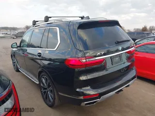 2019 BMW X7 xDrive50i with VIN 5UXCX4C51KLS36907, listed as a IAAI auction lot 41525923 with 75,791 mi miles. Bid and sale history available at carsss.com. Image 14.