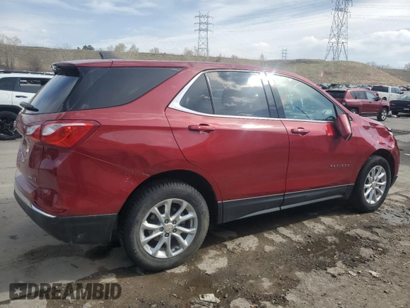 2019 Chevrolet Equinox LT with VIN 2GNAXUEVXK6290745, listed as a Copart auction lot 52259395 with 103,359 mi miles and Salvage Title. Bid and sale history available at DreamBid. Image 3.