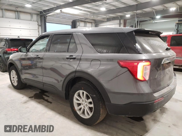 2021 Ford Explorer with VIN 1FMSK8BH9MGA15836, listed as a Copart auction lot 89167255 with 112,345 mi miles and Salvage Title. Bid and sale history available at carsss.com. Image 2.