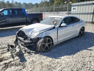 2020 BMW 4 Series 430i with VIN WBA4W3C03LAG91519, listed as a Copart auction lot 81572414 with 95,854 mi miles and Salvage Title. Bid and sale history available at carsss.com. Image 1.