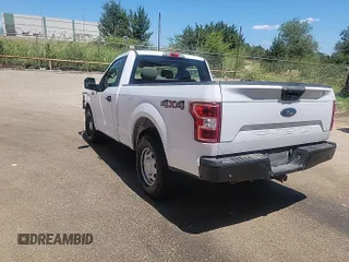 2018 Ford F-150 XL with VIN 1FTMF1EB8JKF43215, listed as a IAAI auction lot 42835300 with 126,575 mi miles and . Bid and sale history available at DreamBid. Image 3.