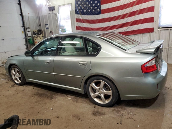 2009 Subaru Legacy Special z VIN 4S3BL616997228766, wystawiony jako Copart lot #48856675 z przebiegiem 119 600 mil mil oraz Szkoda całkowita • Salvage title. Historia ofert i sprzedaży dostępna na DreamBid. Obrazek 2.