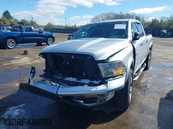 2009 Dodge 1500 SLT with VIN 1D3HV13T99S741708, listed as a IAAI auction lot 41731020 with 256,999 mi miles. Bid and sale history available at carsss.com. Image 2.