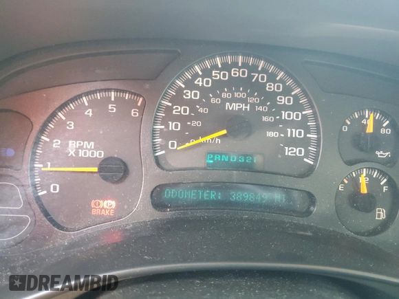 2005 Chevrolet Suburban LT z VIN 3GNEC16Z15G280353, wystawiony jako Copart lot #53974785 z przebiegiem 389 849 mil mil oraz Nie do naprawy. Historia ofert i sprzedaży dostępna na DreamBid. Obrazek 9.