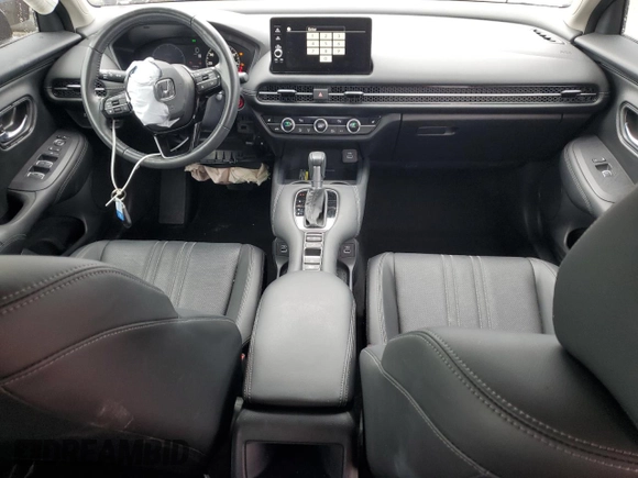 2023 Honda HR-V EX-L with VIN 3CZRZ1H75PM721050, listed as a Copart auction lot 63394005 with 28,218 mi miles and Non repairable. Bid and sale history available at DreamBid. Image 8.
