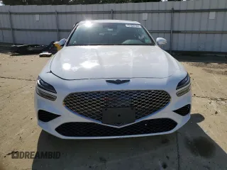 2022 Genesis G70 2.0T with VIN KMTG34TA2NU097012, listed as a Copart auction lot 72409144 with 56,103 mi miles and Salvage Title. Bid and sale history available at carsss.com. Image 5.