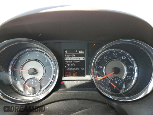 2013 Chrysler Town & Country Touring L with VIN 2C4RC1CG5DR757582, listed as a Copart auction lot 55468895 with 210,855 mi miles and Clean Title. Bid and sale history available at DreamBid. Image 9.