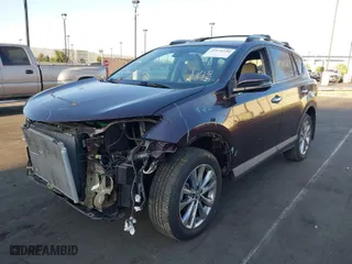 2017 Toyota RAV4 Limited with VIN 2T3YFREV0HW332280, listed as a IAAI auction lot 41975756 with 18,042 mi miles. Bid and sale history available at carsss.com. Image 2.