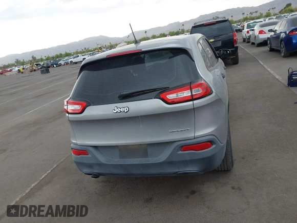 2016 Jeep Cherokee Sport with VIN 1C4PJLAB3GW159146, listed as a IAAI auction lot 42188887 with 115,151 mi miles and . Bid and sale history available at DreamBid. Image 16.