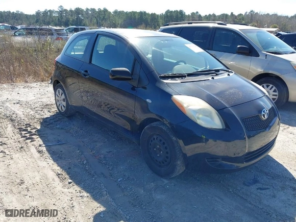 2007 Toyota Yaris with VIN JTDJT923775083298, listed as a IAAI auction lot 41779326 with 160,670 mi miles. Bid and sale history available at carsss.com. Image 1.