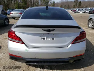 2019 Genesis G70 2.0T Advanced with VIN KMTG44LA6KU033354, listed as a Copart auction lot 44104183 with 78,723 mi miles. Bid and sale history available at carsss.com. Image 6.
