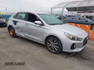2018 Hyundai Elantra GT with VIN KMHH35LE9JU012569, listed as a IAAI auction lot 41707084 with 70,685 mi miles. Bid and sale history available at carsss.com. Image 1.