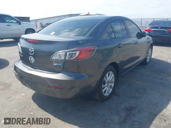 2013 Mazda 3 i Touring with VIN JM1BL1V73D1740265, listed as a IAAI auction lot 42120451 with 92,331 mi miles and . Bid and sale history available at DreamBid. Image 4.