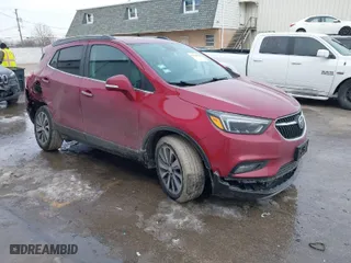 2019 Buick Encore Essence with VIN KL4CJGSMXKB894836, listed as a IAAI auction lot 41650795 with 57,496 mi miles. Bid and sale history available at carsss.com. Image 1.