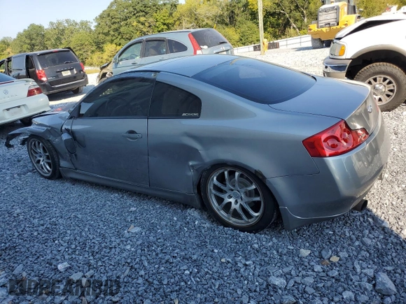 2006 Infiniti G35 Coupe with VIN JNKCV54E26M713869, listed as a Copart auction lot 75308004 with 91,589 mi miles and Salvage Title. Bid and sale history available at carsss.com. Image 2.