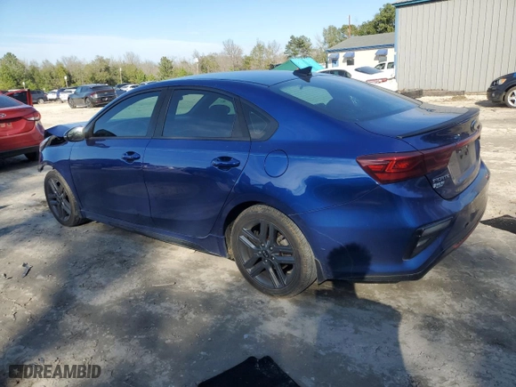 2020 Kia Forte GT-Line with VIN 3KPF34ADXLE155340, listed as a Copart auction lot 47214855 with 98,278 mi miles and Non Repairable. Bid and sale history available at carsss.com. Image 2.