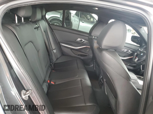 2021 BMW 3 Series 330i with VIN 3MW5R1J08M8C07583, listed as a Copart auction lot 62902105 with 52,524 mi miles and Salvage title. Bid and sale history available at DreamBid. Image 10.