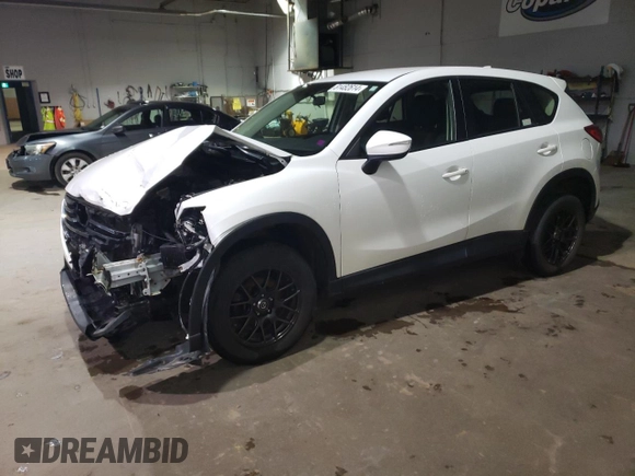 2016 Mazda CX-5 Sport with VIN JM3KE2BE2G0828003, listed as a Copart auction lot 81482614 with 190,993 mi miles and Salvage Title. Bid and sale history available at DreamBid. Image 1.