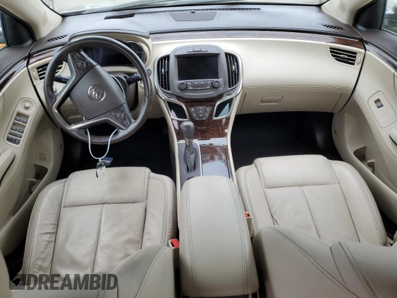 2015 Buick LaCrosse Premium I with VIN 1G4GD5G30FF214827, listed as a Copart auction lot 45353625 with 56,150 mi miles and Salvage Title. Bid and sale history available at carsss.com. Image 8.