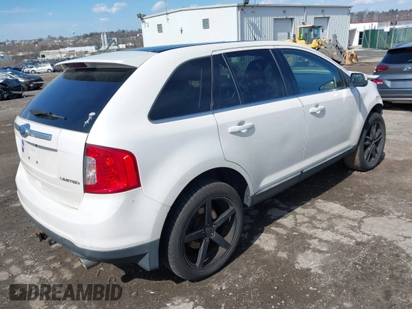 2011 Ford Edge Limited with VIN 2FMDK3KC7BBB36739, listed as a IAAI auction lot 41869700 with 122,083 mi miles. Bid and sale history available at carsss.com. Image 4.