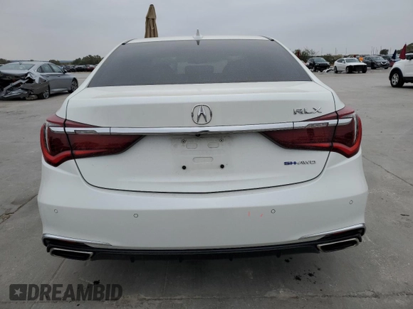 2018 Acura RLX Hybrid Sport z VIN JH4KC2F90JC000659, wystawiony jako Copart lot #81711274 z przebiegiem 68 518 mil mil oraz Szkoda całkowita • Salvage title. Historia ofert i sprzedaży dostępna na DreamBid. Obrazek 6.