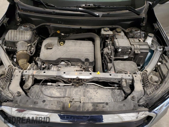2023 GMC Terrain SLE with VIN 3GKALTEG4PL125913, listed as a Copart auction lot 57597685 with 53,450 mi miles and Salvage title. Bid and sale history available at DreamBid. Image 12.